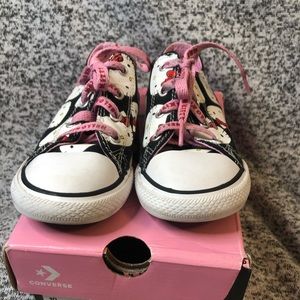 Limited edition hello kitty converse size 10